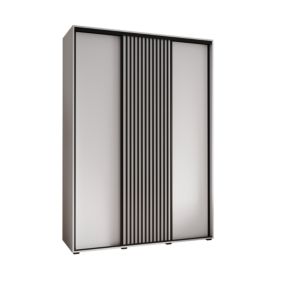 Armoire Lanko 1 a portes coulissantes H. 235,2 x L. 170 x P. 45 3 portes