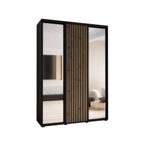 Armoire Lanko 1 a portes coulissantes H. 235,2 x L. 170 x P. 45 3 portes