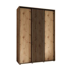 Armoire Lanko 1 a portes coulissantes H. 235,2 x L. 170 x P. 60 3 portes