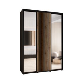 Armoire Lanko 1 a portes coulissantes H. 235,2 x L. 180 x P. 45 3 portes