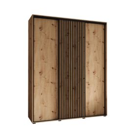 Armoire Lanko 1 a portes coulissantes H. 235,2 x L. 190 x P. 45 3 portes