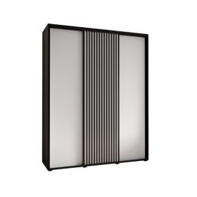 Armoire Lanko 1 a portes coulissantes H. 235,2 x L. 190 x P. 45 3 portes