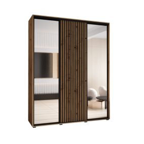 Armoire Lanko 1 a portes coulissantes H. 235,2 x L. 190 x P. 45 3 portes