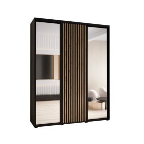 Armoire Lanko 1 a portes coulissantes H. 235,2 x L. 190 x P. 45 3 portes