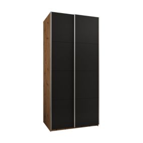 Armoire Lux 1 à portes battantes H. 245,5 x L. 100 x P. 64, 2 portes