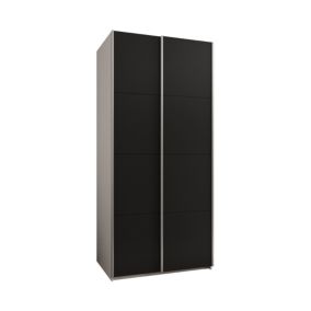 Armoire Lux 1 à portes battantes H. 245,5 x L. 100 x P. 64, 2 portes