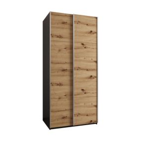 Armoire Lux 1 à portes battantes H. 245,5 x L. 100 x P. 64, 2 portes