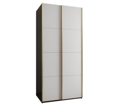 Armoire Lux 1 à portes battantes H. 245,5 x L. 100 x P. 64, 2 portes