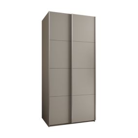 Armoire Lux 1 à portes battantes H. 245,5 x L. 100 x P. 64, 2 portes