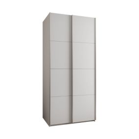 Armoire Lux 1 à portes battantes H. 245,5 x L. 110 x P. 64, 2 portes