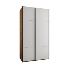 Armoire Lux 1 à portes battantes H. 245,5 x L. 140 x P. 64, 2 portes