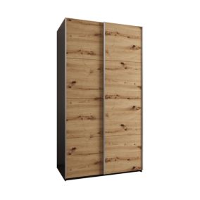 Armoire Lux 1 à portes battantes H. 245,5 x L. 140 x P. 64, 2 portes