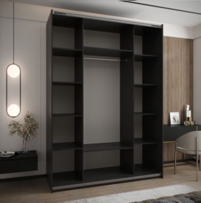 Armoire Lux 1 à portes battantes H. 245,5 x L. 170 x P. 64, 2 portes