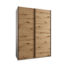 Armoire Lux 1 à portes battantes H. 245,5 x L. 180 x P. 64, 2 portes