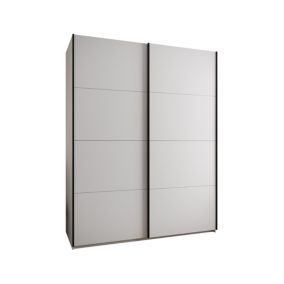 Armoire Lux 1 à portes battantes H. 245,5 x L. 200 x P. 64, 2 portes