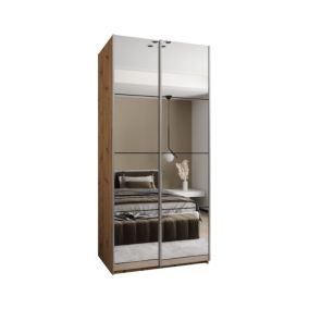 Armoire Lux 2 à portes battantes H. 245,5 x L. 110 x P. 64, 2 portes