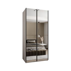 Armoire Lux 2 à portes battantes H. 245,5 x L. 120 x P. 64, 2 portes