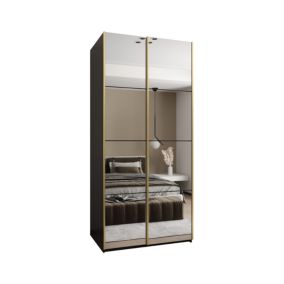 Armoire Lux 2 à portes battantes H. 245,5 x L. 120 x P. 64, 2 portes