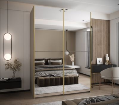 Armoire Lux 2 à portes battantes H. 245,5 x L. 170 x P. 64, 2 portes