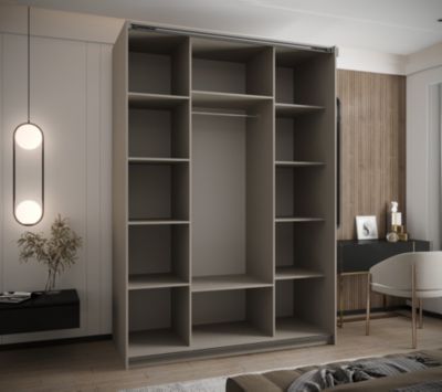 Armoire Lux 2 à portes battantes H. 245,5 x L. 170 x P. 64, 2 portes