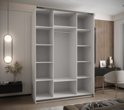 Armoire Lux 2 à portes battantes H. 245,5 x L. 190 x P. 64, 2 portes