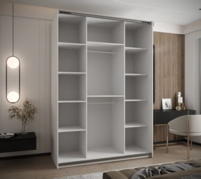 Armoire Lux 2 à portes battantes H. 245,5 x L. 190 x P. 64, 2 portes