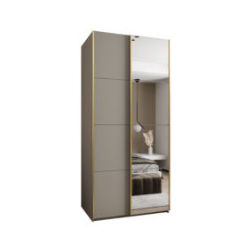 Armoire Lux 3 à portes battantes H. 245,5 x L. 100 x P. 64, 2 portes