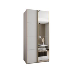 Armoire Lux 3 à portes battantes H. 245,5 x L. 100 x P. 64, 2 portes