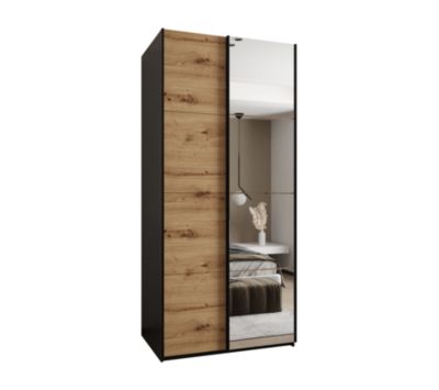 Armoire Lux 3 à portes battantes H. 245,5 x L. 100 x P. 64, 2 portes