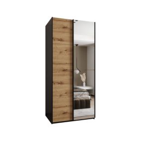 Armoire Lux 3 à portes battantes H. 245,5 x L. 100 x P. 64, 2 portes