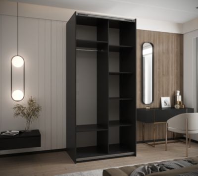 Armoire Lux 3 à portes battantes H. 245,5 x L. 100 x P. 64, 2 portes
