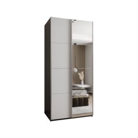 Armoire Lux 3 à portes battantes H. 245,5 x L. 100 x P. 64, 2 portes