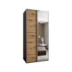 Armoire Lux 3 à portes battantes H. 245,5 x L. 110 x P. 64, 2 portes