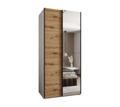 Armoire Lux 3 à portes battantes H. 245,5 x L. 120 x P. 64, 2 portes