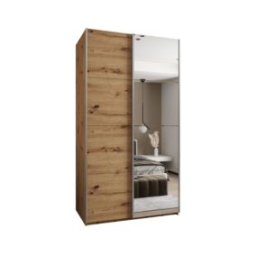 Armoire Lux 3 à portes battantes H. 245,5 x L. 130 x P. 64, 2 portes