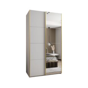 Armoire Lux 3 à portes battantes H. 245,5 x L. 130 x P. 64, 2 portes