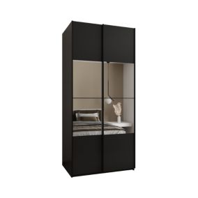 Armoire Lux 4 à portes battantes H. 245,5 x L. 100 x P. 64, 2 portes