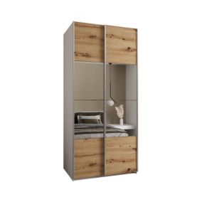 Armoire Lux 4 à portes battantes H. 245,5 x L. 110 x P. 64, 2 portes