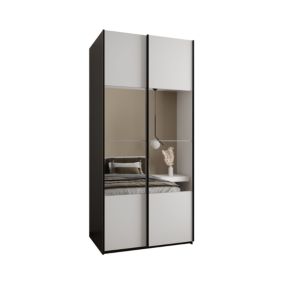 Armoire Lux 4 à portes battantes H. 245,5 x L. 120 x P. 64, 2 portes