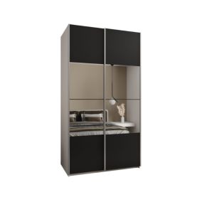 Armoire Lux 4 à portes battantes H. 245,5 x L. 130 x P. 64, 2 portes