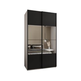 Armoire Lux 4 à portes battantes H. 245,5 x L. 140 x P. 64, 2 portes