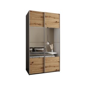 Armoire Lux 4 à portes battantes H. 245,5 x L. 140 x P. 64, 2 portes