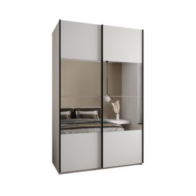 Armoire Lux 4 à portes battantes H. 245,5 x L. 150 x P. 64, 2 portes