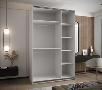 Armoire Lux 4 à portes battantes H. 245,5 x L. 150 x P. 64, 2 portes