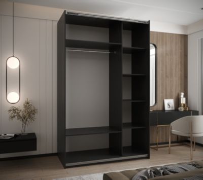 Armoire Lux 4 à portes battantes H. 245,5 x L. 150 x P. 64, 2 portes