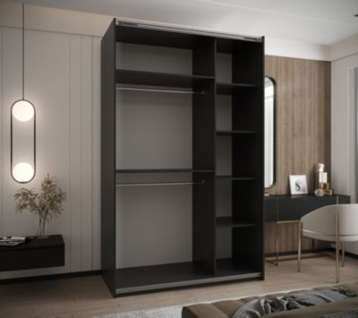 Armoire Lux 4 à portes battantes H. 245,5 x L. 150 x P. 64, 2 portes