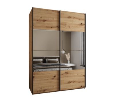 Armoire Lux 4 à portes battantes H. 245,5 x L. 170 x P. 64, 2 portes