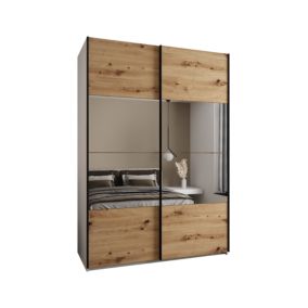 Armoire Lux 4 à portes battantes H. 245,5 x L. 170 x P. 64, 2 portes