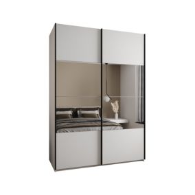 Armoire Lux 4 à portes battantes H. 245,5 x L. 180 x P. 64, 2 portes