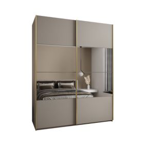 Armoire Lux 4 à portes battantes H. 245,5 x L. 190 x P. 64, 2 portes